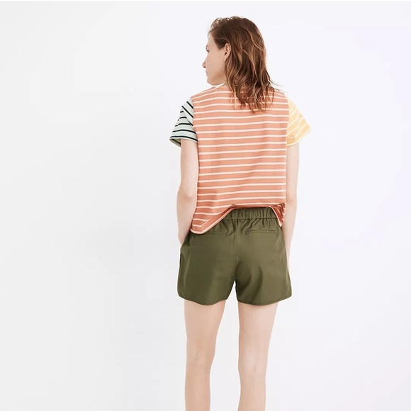 Madewell Pull-On Shorts in Desert Olive🌵 - Picture 2 of 7